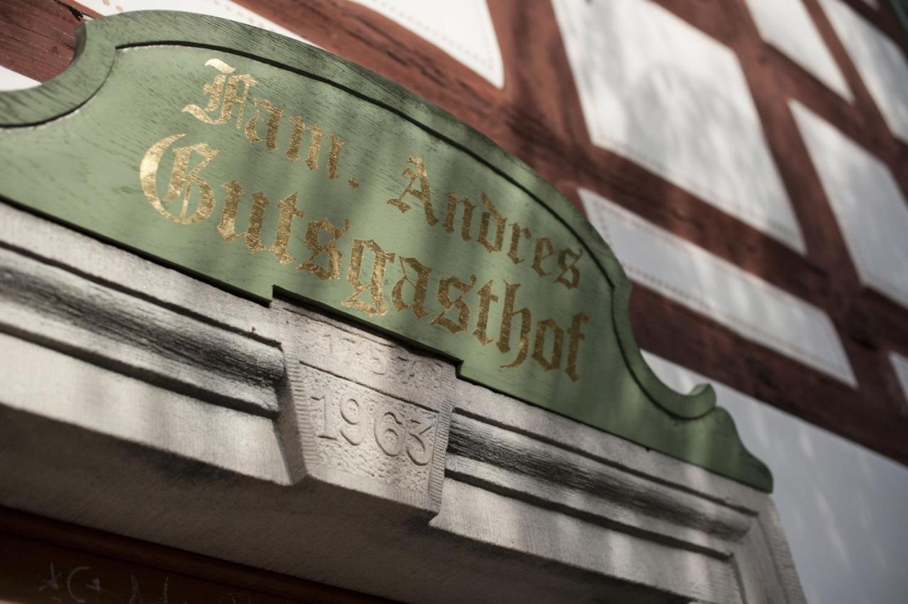 Gutshof Andres Hotel Kirchlauter Exterior foto